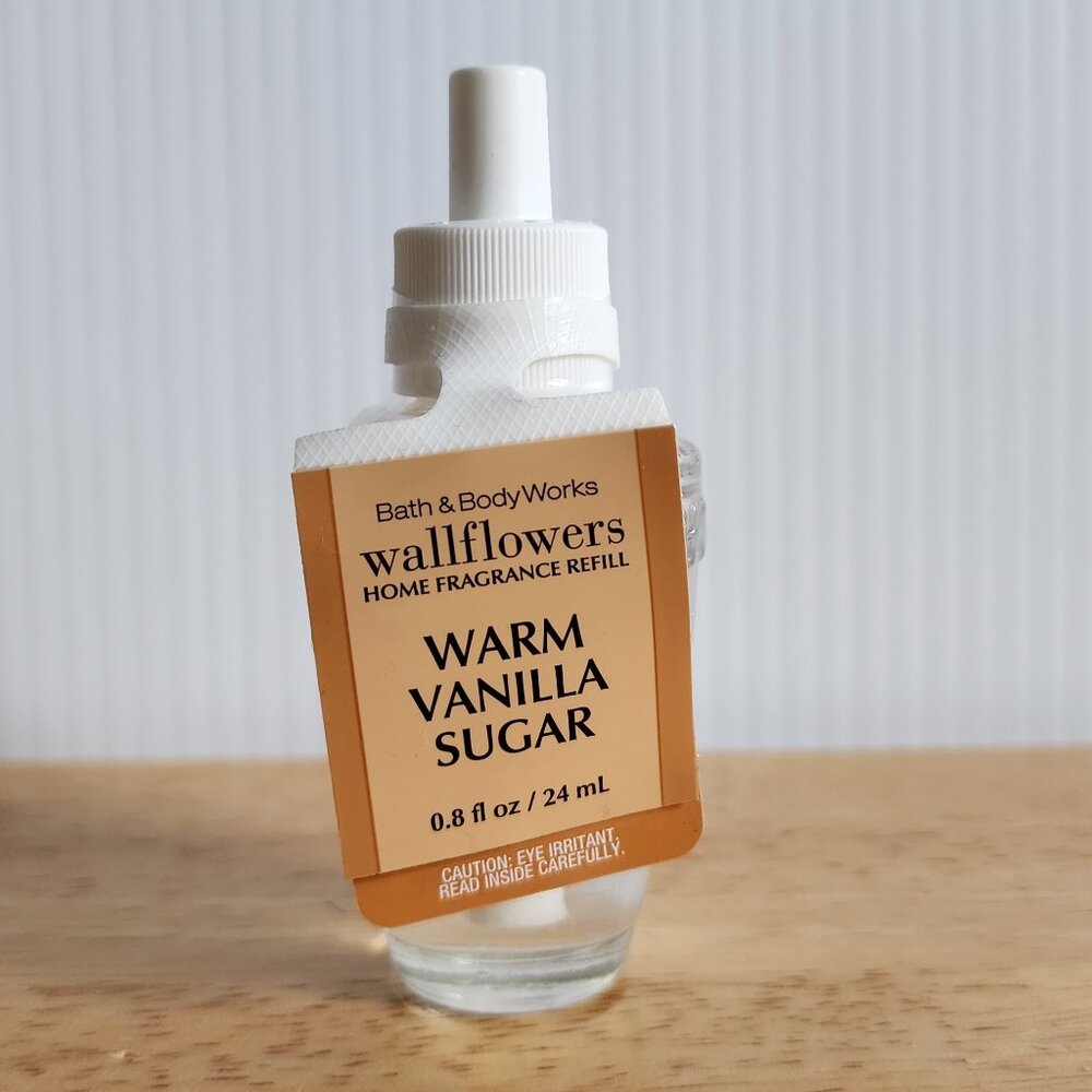NWT Bath and Body Works, Single Wallflower Refill, Warm Vanilla Sugar